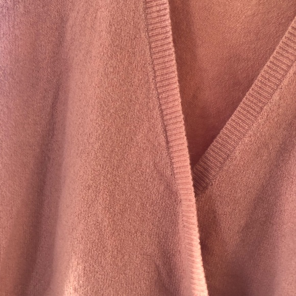 Madewell Rose Faux Wrap Sweater - Picture 6 of 7
